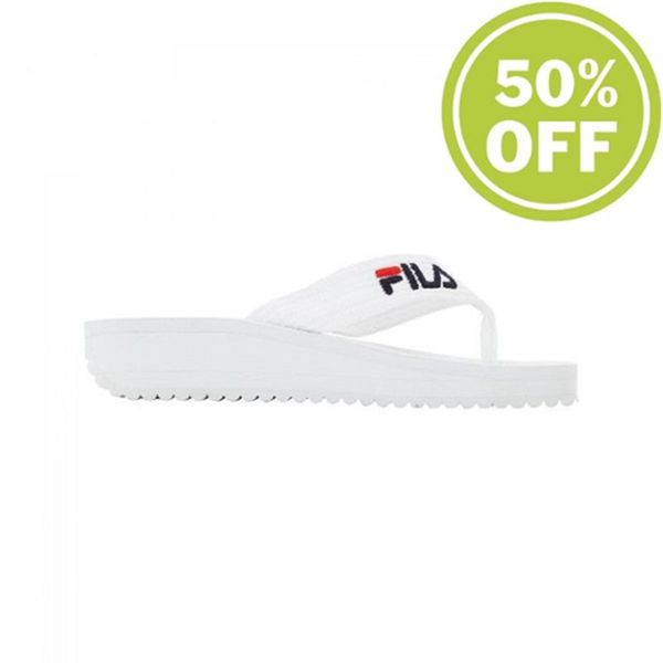 Fila Tomaia Tbar Retro T-Bar Women's Sandals - White,NZ 670-79480